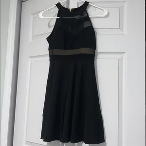 Super cute black midi dress from formal boutique.